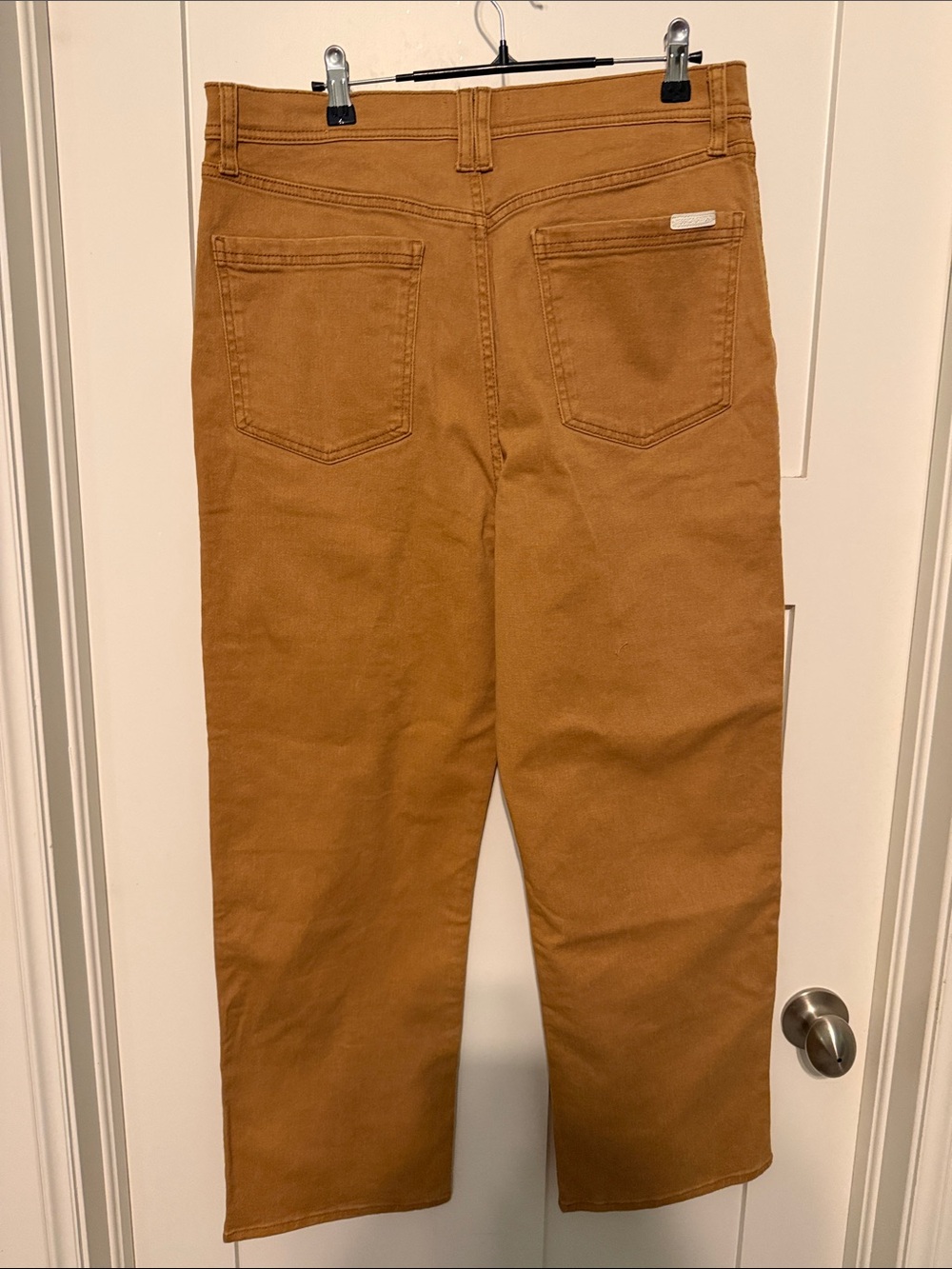 Jessica Simpson Straight-Leg Utility Cargo Pants in Tan Brown Gorpcore Size 31 - Picture 5 of 11